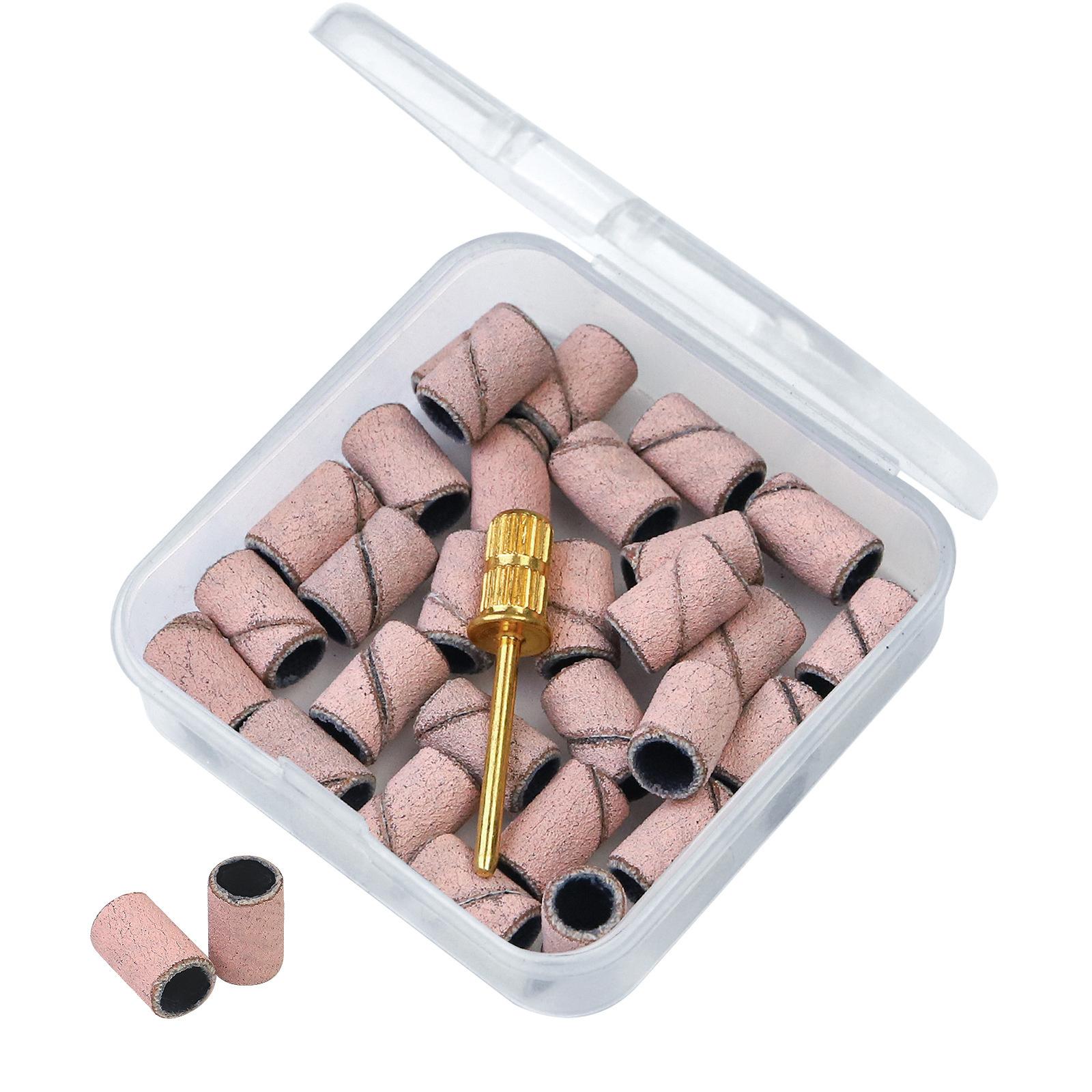 

Набор из 30 насадок для ногтей, аксессуары для снятия УФ-гель-лака, шлифовальная головка, аксессуары для ногтей, сменные инструменты A