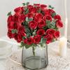 Artificial Flowers Silk Ten Head Wedding Garden Yard Outdoor Decora Festival Diy Gifts Vase Bridal Bouquet Accessories Hotsale