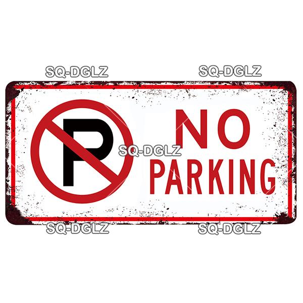 [SQ-DGLZ] Warning WiFi Camera License Plate Tin Sign Store Bar Wall Decoration Metal Sign Home Decor Painting Plaques Art Poster