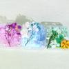 Artistic Dried Floral Arrangement In Resin Featuring Natural Stones And Pearls Lightweight Decorative Accent