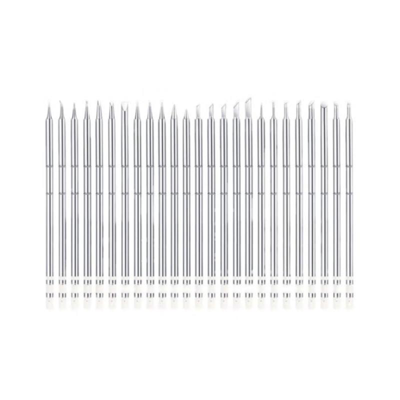 T12 Series Soldering Iron Tip High Accuracy Multi-use Replacement Fit for Hakko FX951 Electric Soldering Station