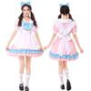 Halloween Cute Maid Outfit Super Cute Big Bow Lolita Cute Loli Dress Plus Size Costume