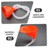 GLEAVI 2 In 1 Car Motorcycle Funnel Kit - Plastic with Neck and
