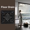 Square Shower Drain 10x10cm / 3.94×3.94inch Floor Drain Universal Fit Floor Strainer  Kitchen