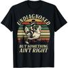 Undiagnosed But Something Ain't Right Funny Raccoon Meme T-Shirt