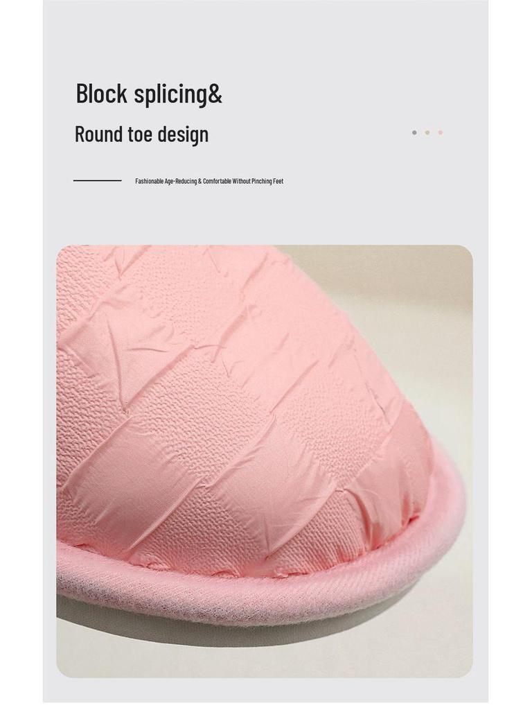 Breathable Anti-Slip Lightweight Postpartum Slippers with Soft Sole & Heel Covering