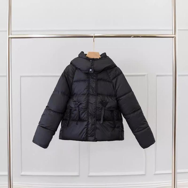 Small short hooded cotton-padded women's winter new loose large size age-reducing thickened warm jacket