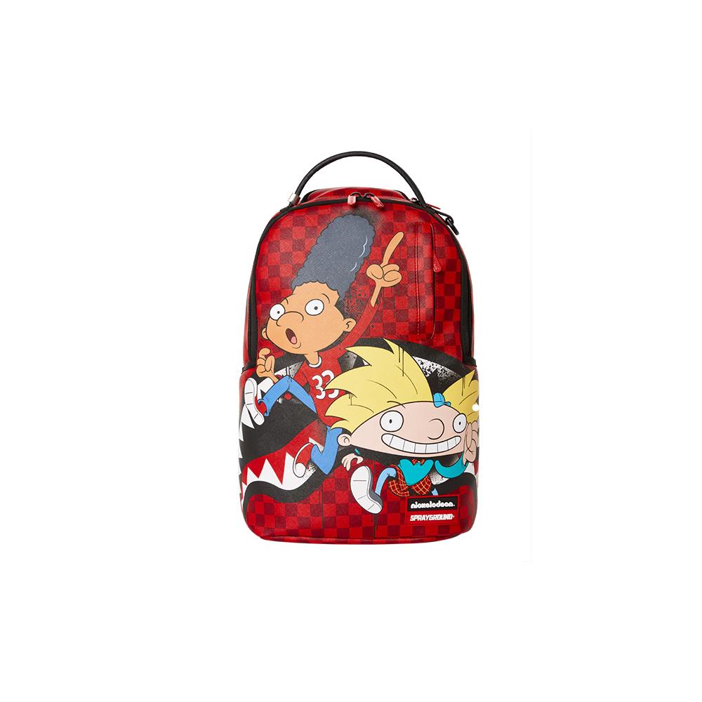 

New SPRAYGROUND Big Head Sky, Collaboration Polyester Backpack Regular Unisex Red W0835734 29.0*15.0*46.0CM