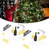 2021 Happy New Year Confetti Confetti Wine Bottle 5‑Star Sequins Christmas Decoration 100g