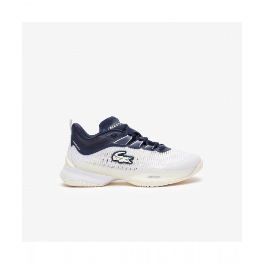 

LACOSTE Womens s AG LT23 Ультратекстильные теннисные туфли [Белый]