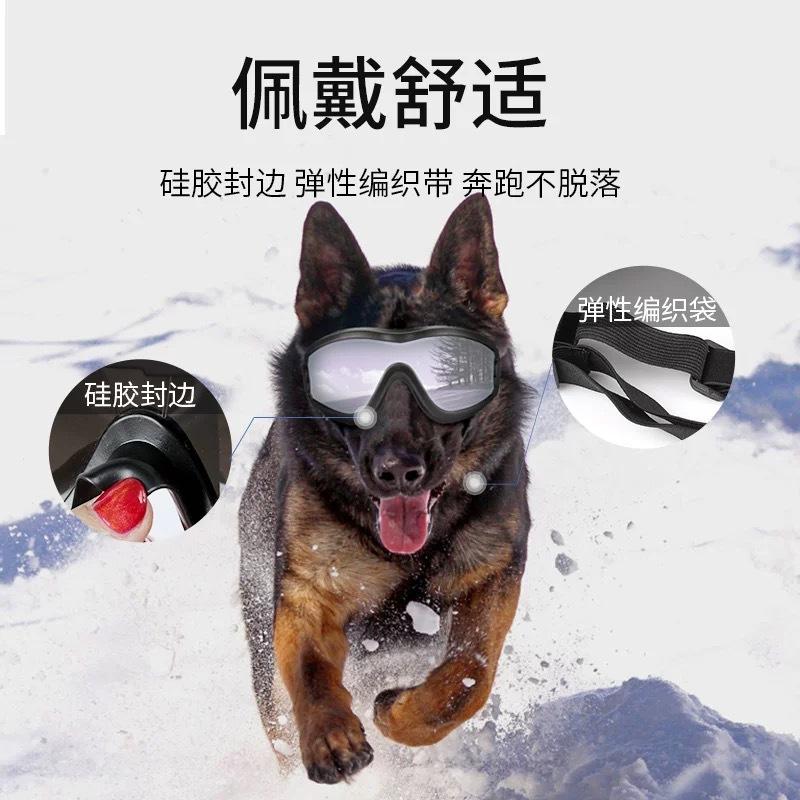 Pet Sunglasses Windproof for Teddy, French Bulldog, Corgi, Small Dogs, Dog Windproof Goggles