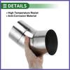45 Degree Mandrel Exhaust Pipe DIY  4" OD 3.94" Leg  Stainless Steel