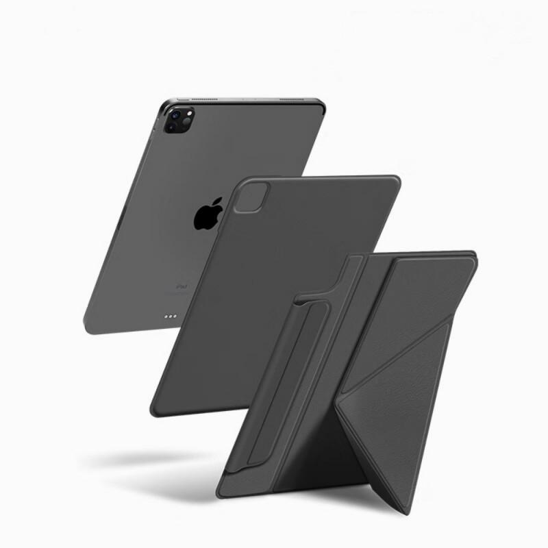 Magnetic Folio Case IPad Pro 11 Inch 2020-2024 With Multi-Fold Stand Shockproof TPU Cover Sleep/Wake Support