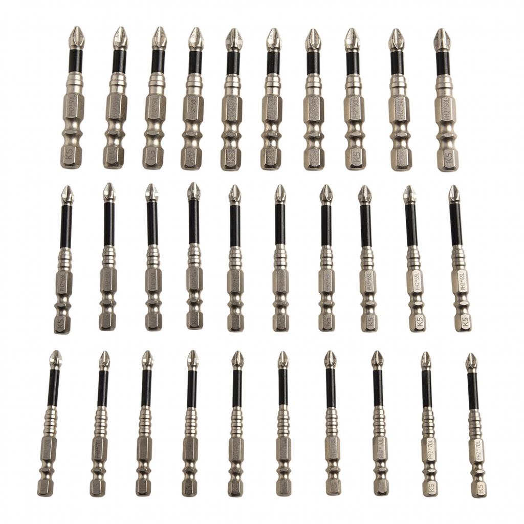 PH2 Magnetisches Schraubendreher-Bit-Set 10-teilig mit verschiedenen Größenoptionen verfügbar