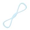 Figure 8 Fitness Resistance Band Anti-slip Silicone 35Lbs Men Women Chest Expander Elastic Strap Shoulder Stretch Yoga Tension Rope