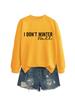 Women's Casual European & American Winter Pullover Sweatshirt