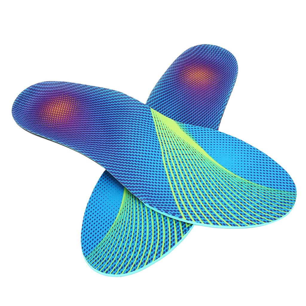 EVA Arch Support Orthotic Insole Buffer Pressure Pain Relief Unisex Sports Foot PadM(260 270)