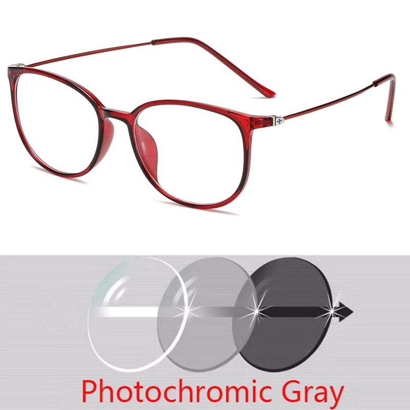 Katzenaugen Photochrome Lesebrille Herren Metall Weitsichtbrille Damen Altersweitsichtbrille +1,0 +1,5 +2,0 +2,5 +3,0 Bis +6,0