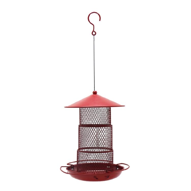 

Garden Yard Birds Feeder Squirrels-proof Hanging Birdhouse for Outside Garden 1