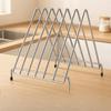 Anditai Thickened Stainless Steel Cutting Board Rack