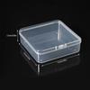 Clear Plastic Mini Square Jewelry Box For Necklaces And Bracelets Lightweight Storage For Daily Use And Gift Packaging