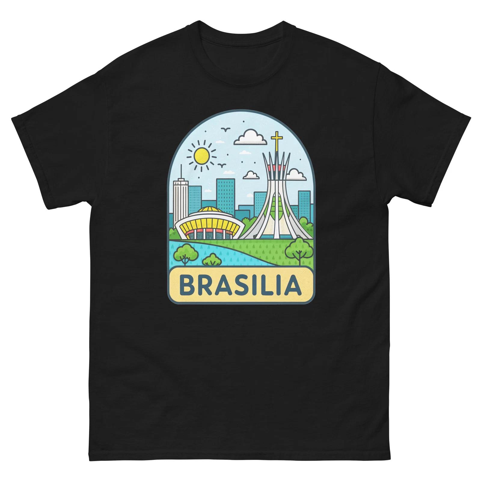Brasilia World Travel Urban Area City T-Shirt 4XL