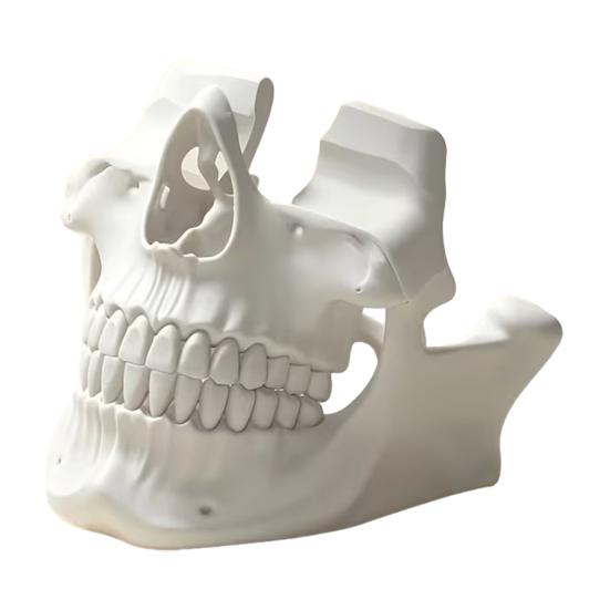 Game Controller Stand 3D Printed Skull Holder, Head for Display Rack Controller, Cool Desktop Gaming Room Decor, Gamer Gift Ornament Men