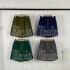 Trendige Marke RHUDE lässige Sportshorts mit Buchstabenaufdruck für Damen und Herren High Street elastische Strandhose