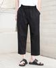 Jikeulib Elastic Waist Spandex Crooked Wide Pants