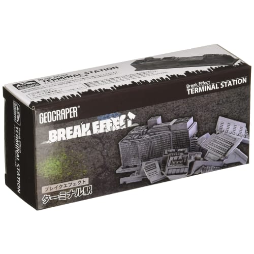 

Japan Desktop Development Geocraper Break Effect Terminal Station 1/2500 Pre-painted Scale Model