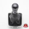 For VW Tiguan 5N 2007 2008 2009 2010 2011 Car 5/6 Speed Car Gear Stick Level Shift Knob With PU Leather Boot
