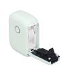Mini Thermal Label Printer Bluetooth Maker Machine Portable Handheld for Home Office with 1 Roll of Paper Green