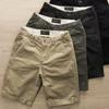 Nuovi pantaloncini casual estivi da uomo a cinque punti, versatili, tinta unita, dritti
