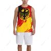 HUANGSE Basketball Jersey Sports Fitness Vest 3D Customized Men's Vest Casual, Comfortable and Loose