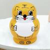 Wooden Animal Tiger Stacking Toy 10 Layer Matryoshka Doll Toys  Toddlers Child