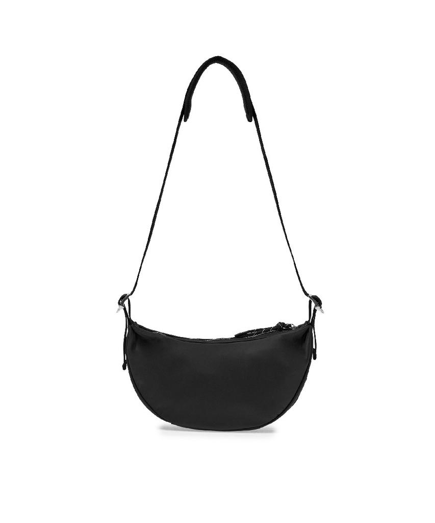 Mlb Basic Sportive Hobo Bag Ny (Black)