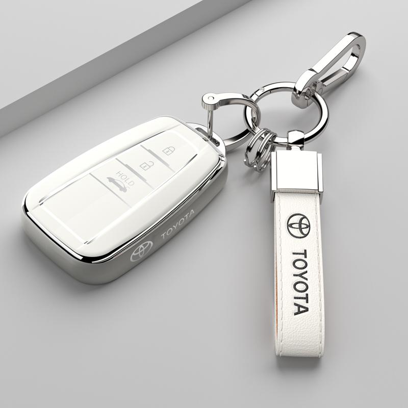 Fashion TPU Car Remote Key Case Cover Shell Fob For Toyota Corolla Prius VCBFDH5 Camry CHR C-HR RAV4 Altis Land Cruiser Prado Keyless