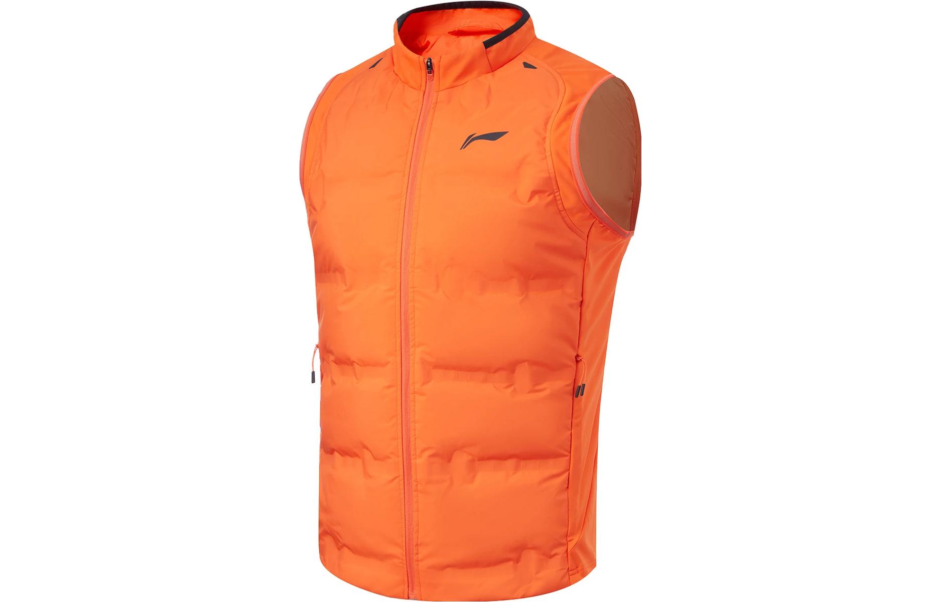 Li Ning Vest Men s Chrysolite Orange AYMT051-3 XL