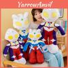 Adorável Brinquedo de Pelúcia Ultraman Boneca Estampada Pelúcia Curta Macia Decoração Para Crianças