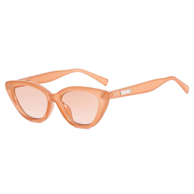 

Солнцезащитные очки Треугольные Кошачий глаз Премиум Чувство Детки Женские Солнцезащитные очки Ретро Личность Очки