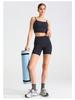 High-Waist Po-Hebende Yoga-Shorts - Elastisch, Atmungsaktiv, Figurschmeichelnd für Damen Fitness, Laufen und Training.