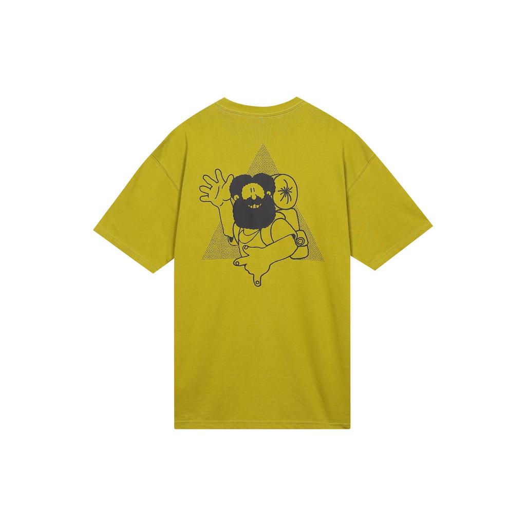 Nike ACG T Shirts Men's Moss Crew Neck Moderate Straight Fit FB8124-390