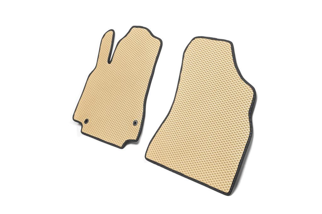 EVA Mats (beige) Front -2025 Rear (3 Pcs) for Peugeot Partner Tepee 2008-2018