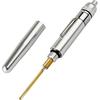 Precision Oiler, Aluminum Dripping Oil Pen with Solid Internal Needle & Pocket Clip, Automotive Precision Pin Point Applicator Lube Systems Oiler for