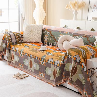 Funda Sofa Home Chenille Ethnic Style Sofa Mat Rzut Koce Całoroczne Camping Piknik Pokrowiec na sofę
