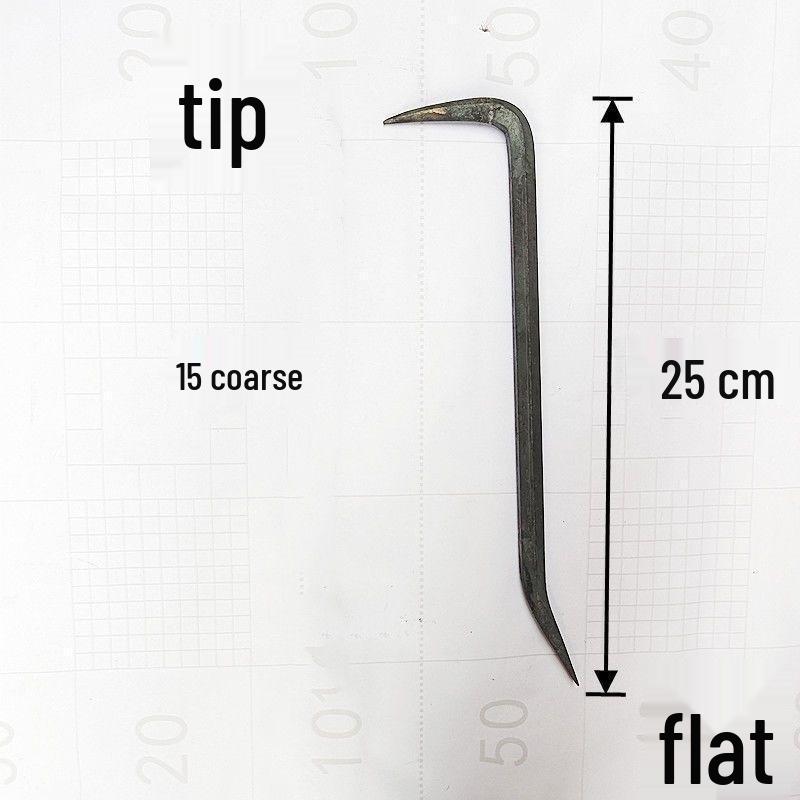 Hexagonal Aluminum Film Pry Bar - Small, High-Hardness Woodworking Tool