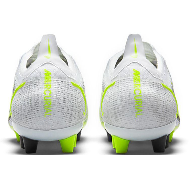 Nike Mercurial Vapor 14 Elite AG Safari Pack Unisex Sneakers White Metallic-Silver Volt CZ8717-107