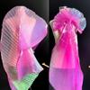 Pleated Organza Fabric For Sewing Girls Skirt Dress Handicraft Clothing DIY Supplies Apparels Needlework Accessories