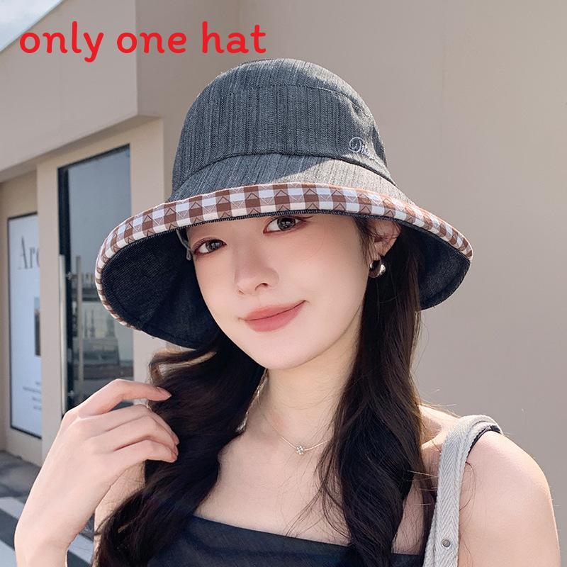 Summer Sun Protection Hat With Large Brim And Butterfly Bow For Outdoor Leisure