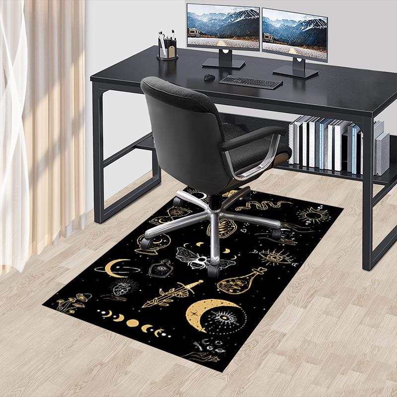 1pc astrology esotericism Carpet Anti Slip Polyester Floor Mat for office.Bedroom
